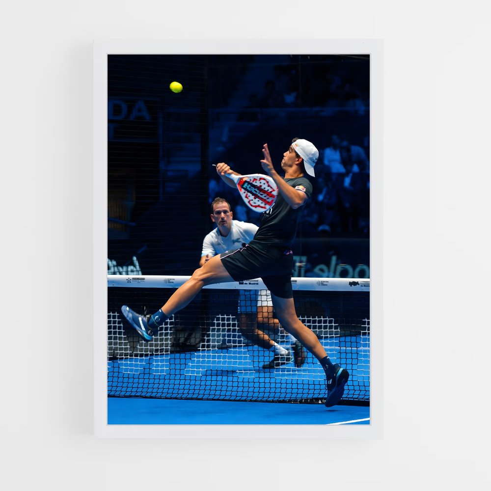 Poster Juan de lebron – affiche Padel (vue 3)